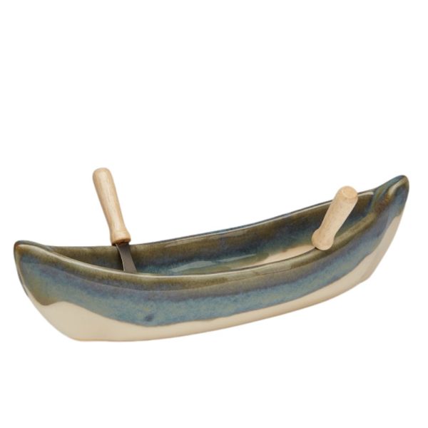 Seaside Canoe Dip Pot