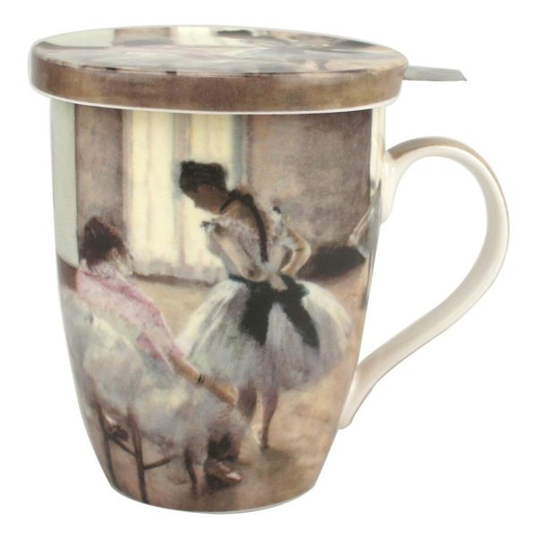 Degas The Dance Lesson Tea Mug (with lid)