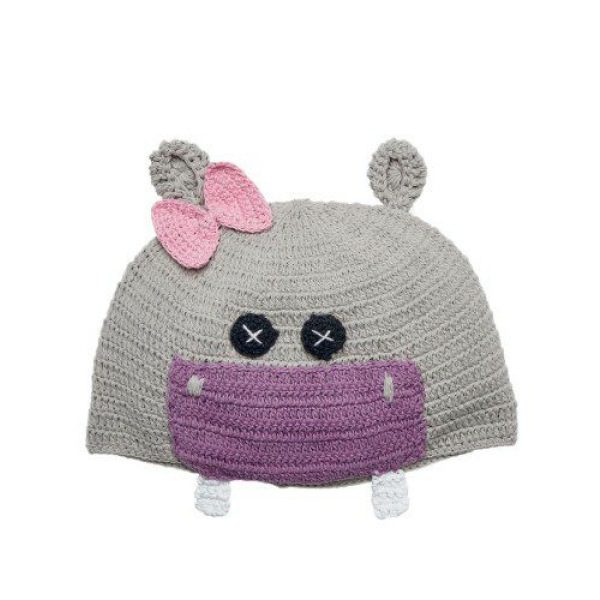 This cute crocheted toddler knit beanie is perfect for those little heads looking to stay warm. Made out of a cotton blend, this beanie is perfect for any outfit your toddler might choose to wear.