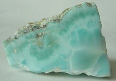 A chunk of natural aqua geode. Check out the similarities.