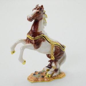 Wild and Free Horse Jewelry Box with Necklace