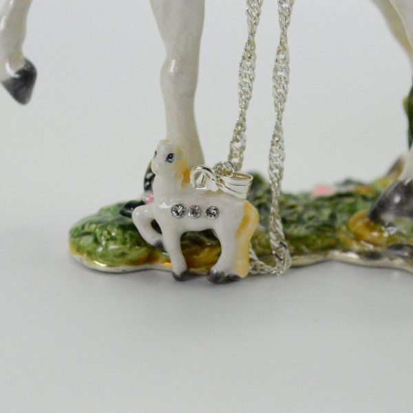 Legendary Unicorn Jewelry Box With Necklace