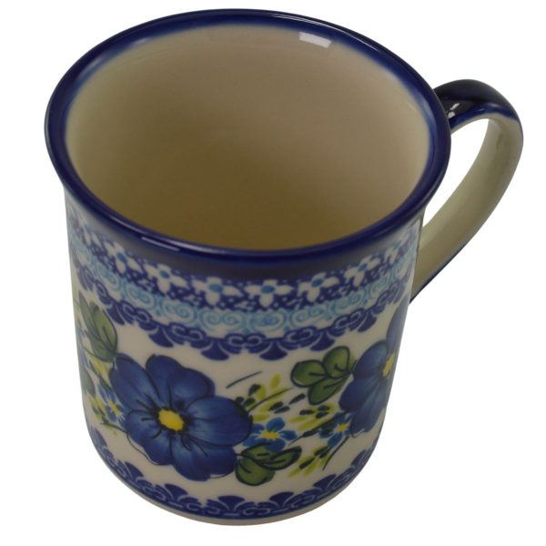 Blue Flower Tall Mug