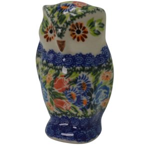 floral owl sculpture