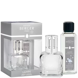 Ice Cube Clear Lampe Berger Gift Set
