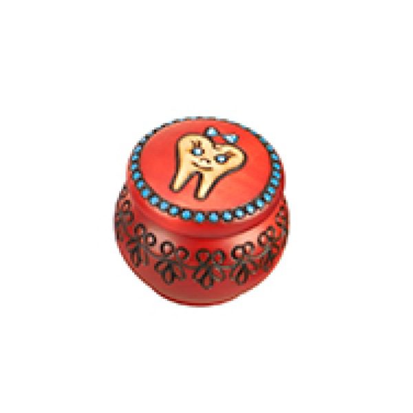 Round Girls Tooth Box