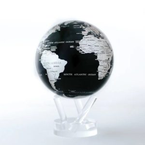 Black and Silver Mova Globe