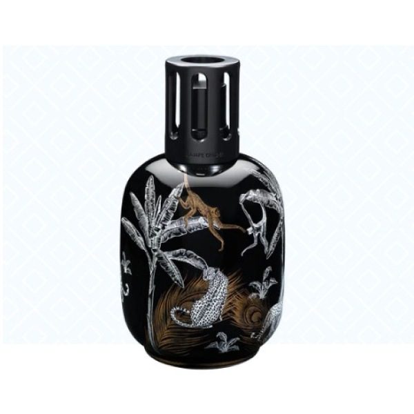Black and Gold Jungle Lampe Berger Fragrance Lamp